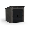 Suncast Shed Modern Storage Gray 7X7Ft BMS7780